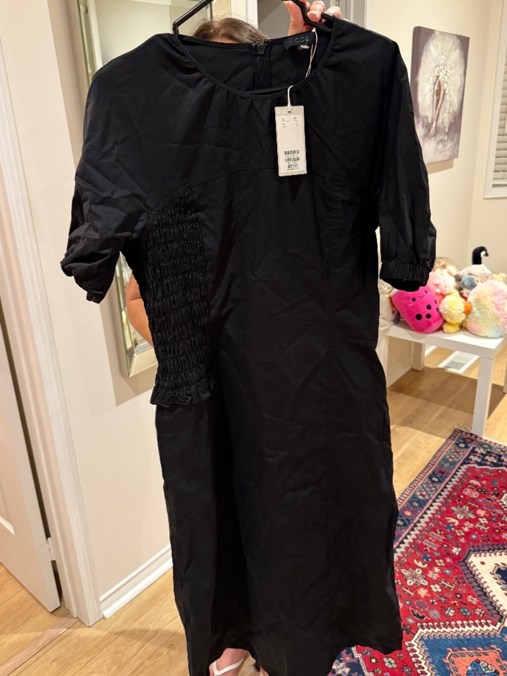 COS black dress